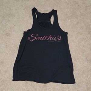 SMITH Black and Pink Tank Top
